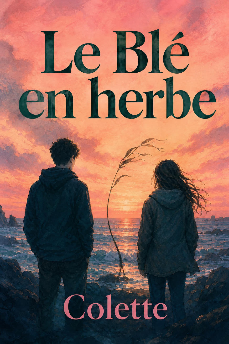 Le Blé en herbe by Colette, the cover
