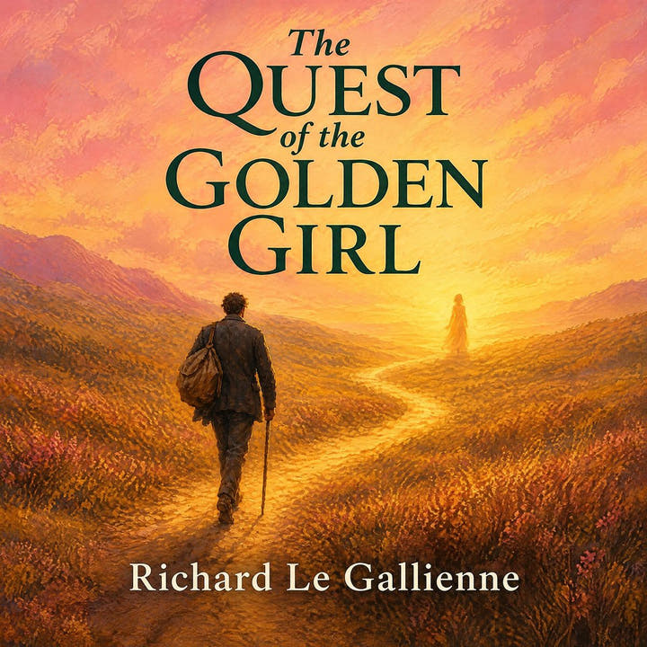 The Quest of the Golden Girl, the audiobook cover