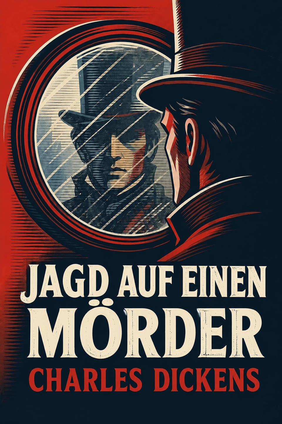 Jagd auf einen Mörder by Charles Dickens, the cover