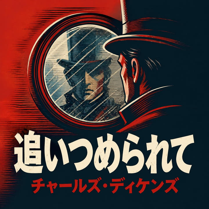 『追いつめられて』のオーディオブックの表紙