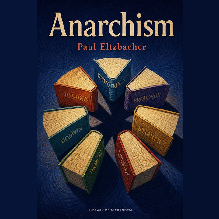 Anarchism, the audiobook cover