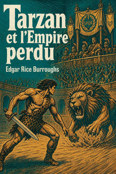 Tarzan et l’Empire perdu, the cover of this edition