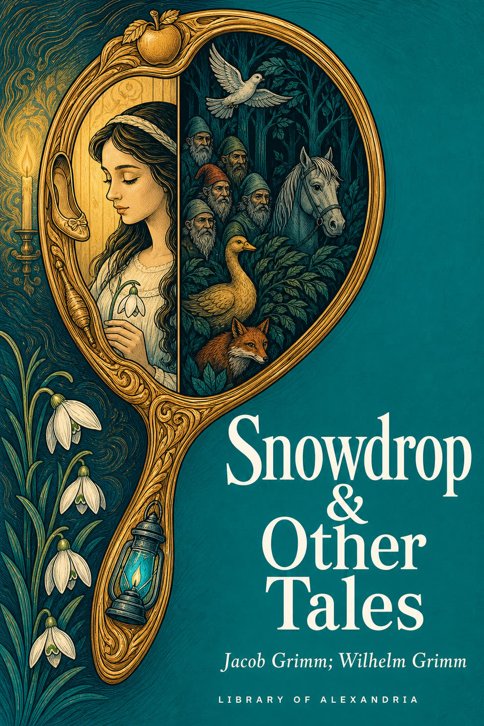 Snowdrop & Other Tales by Jacob Grimm; Wilhelm Grimm, the cover