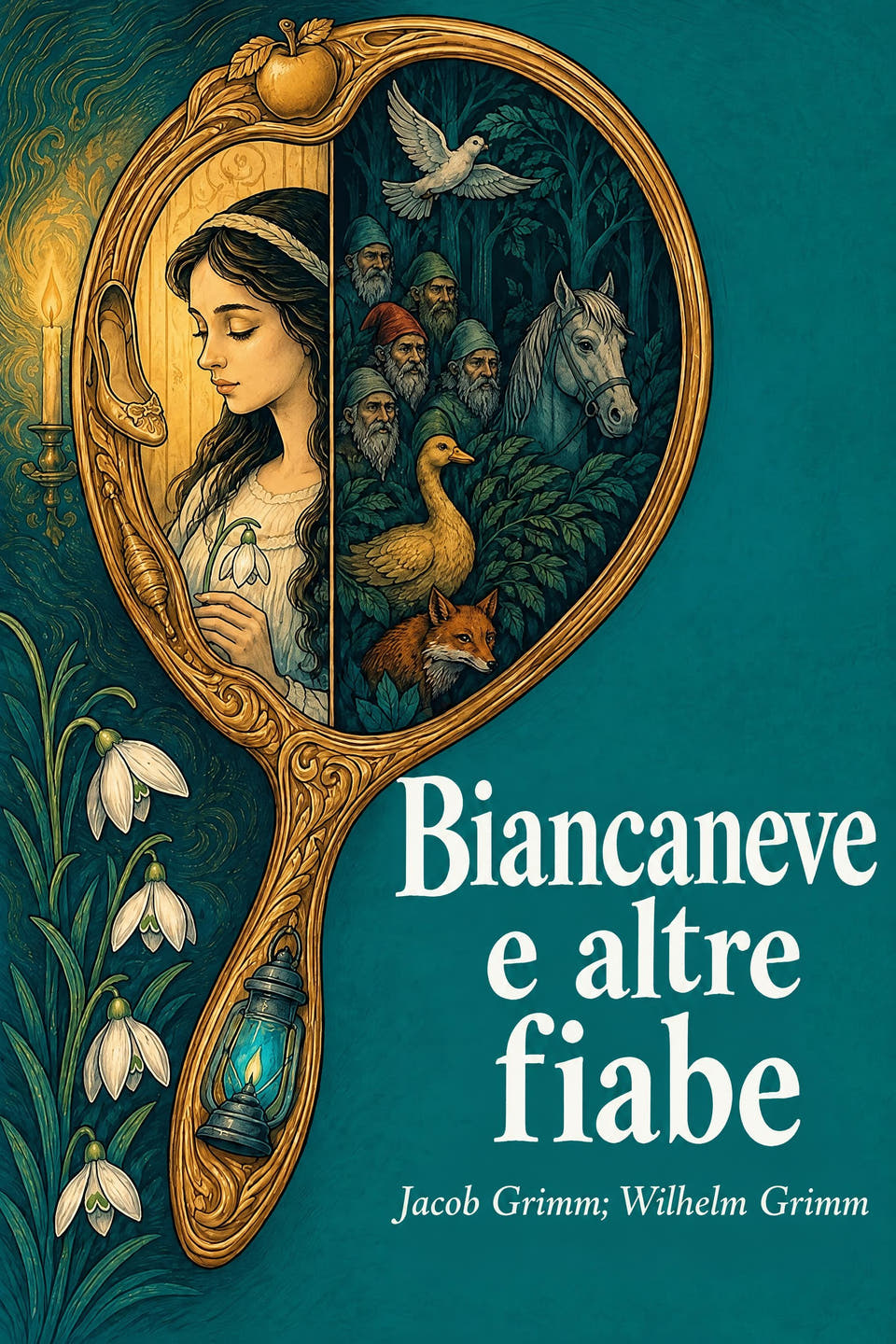 Biancaneve e altre fiabe by Jacob Grimm; Wilhelm Grimm, the cover