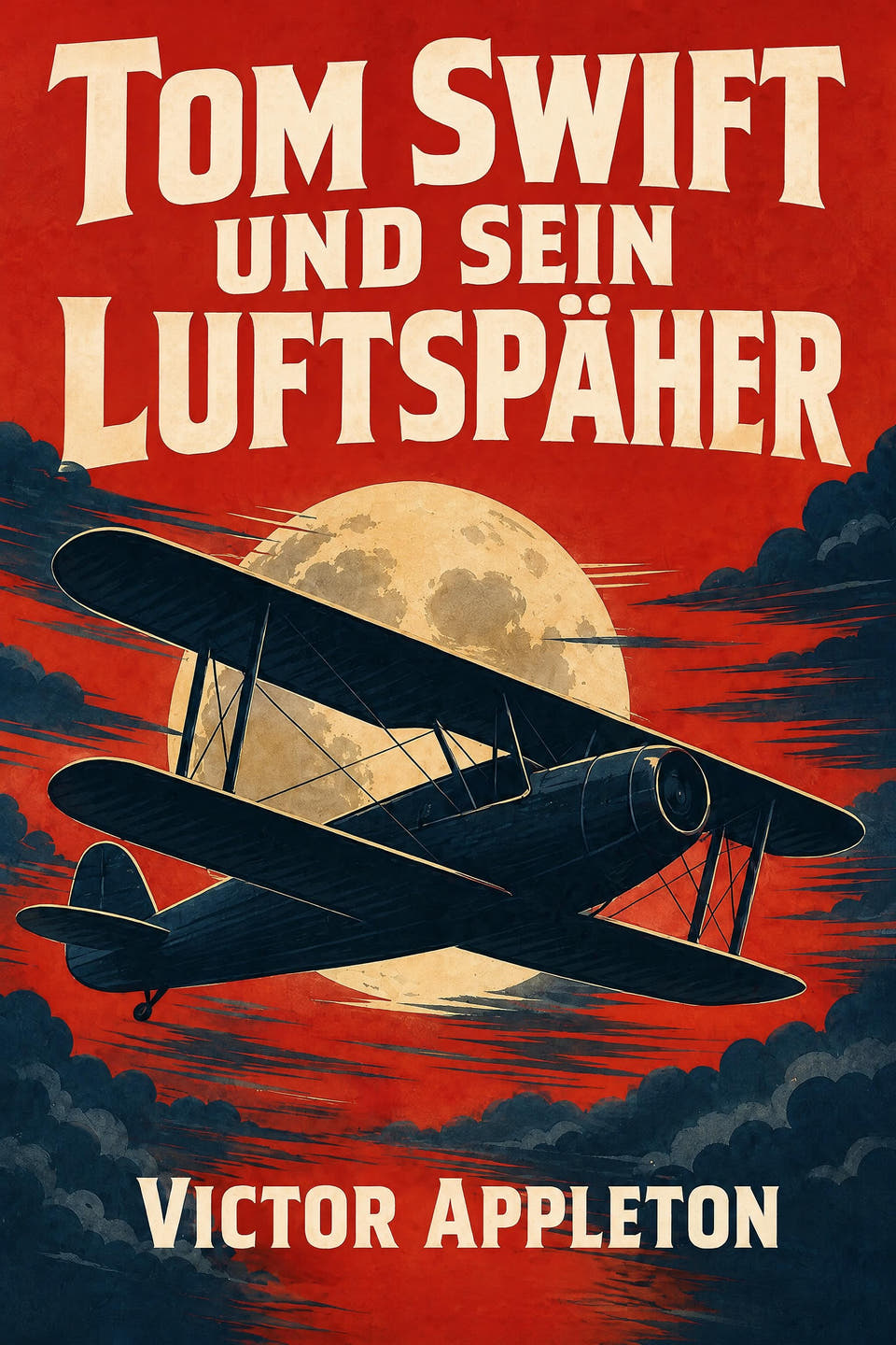 Tom Swift und sein Luftspäher by Victor Appleton, the cover