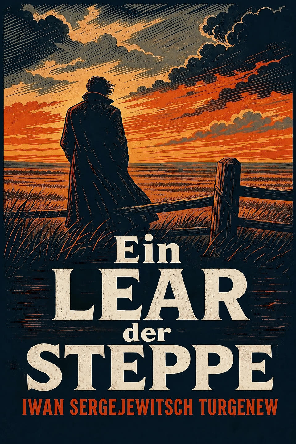 Ein Lear der Steppe by Iwan Sergejewitsch Turgenew, the cover
