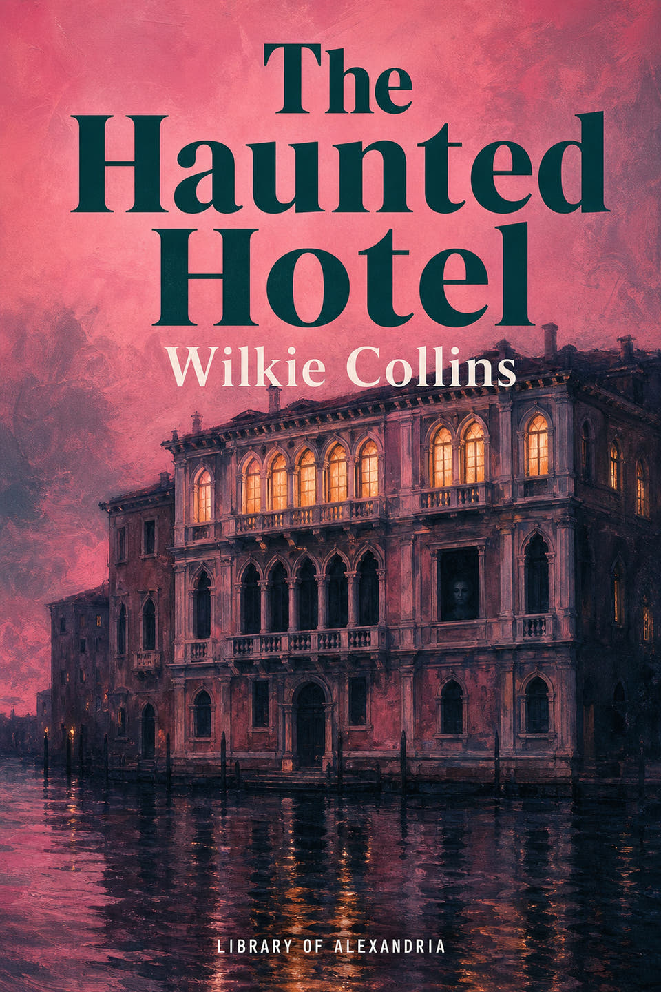 El hotel encantado by Wilkie Collins, the cover