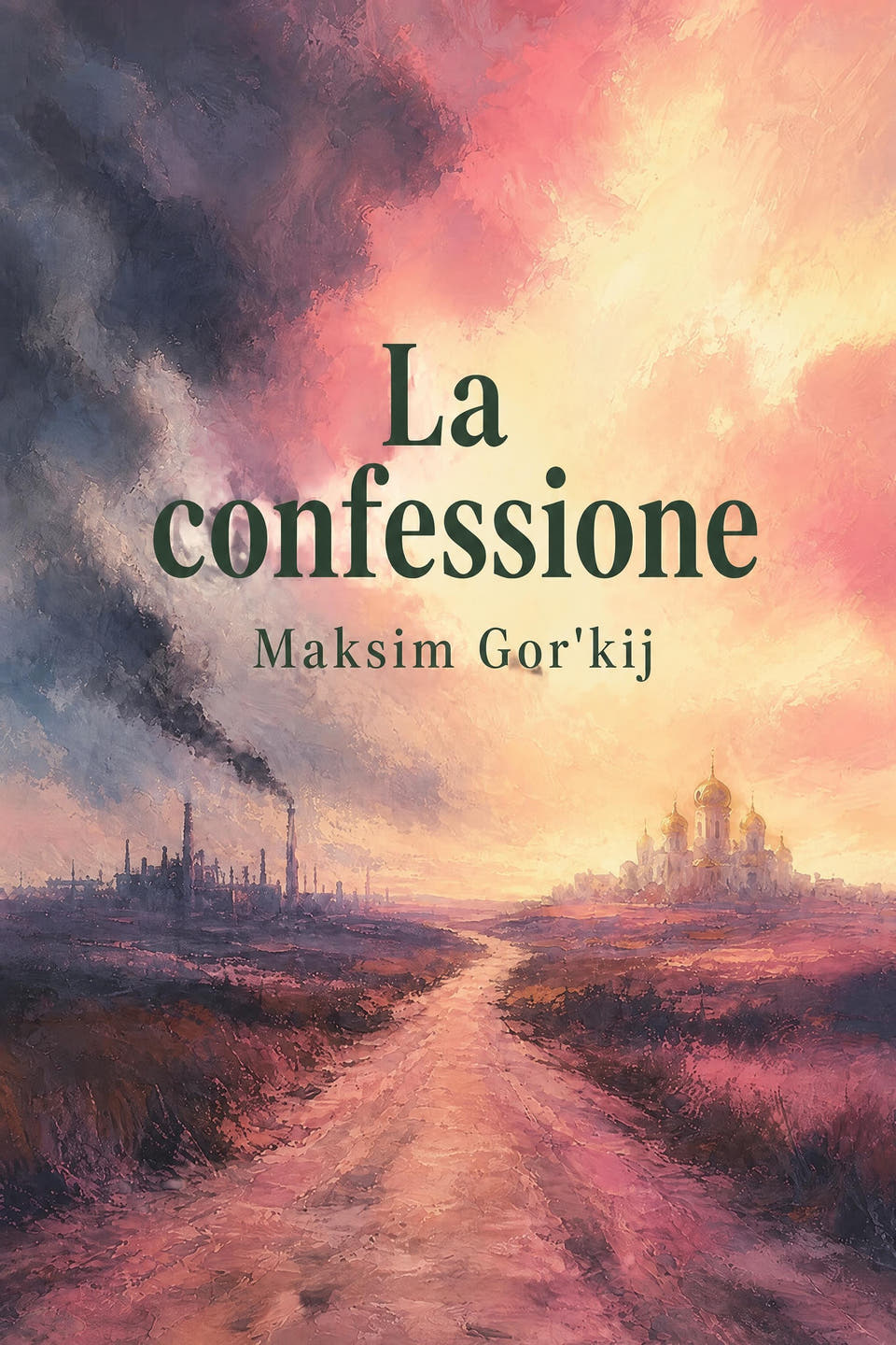 La confessione by Maksim Gor'kij, the cover