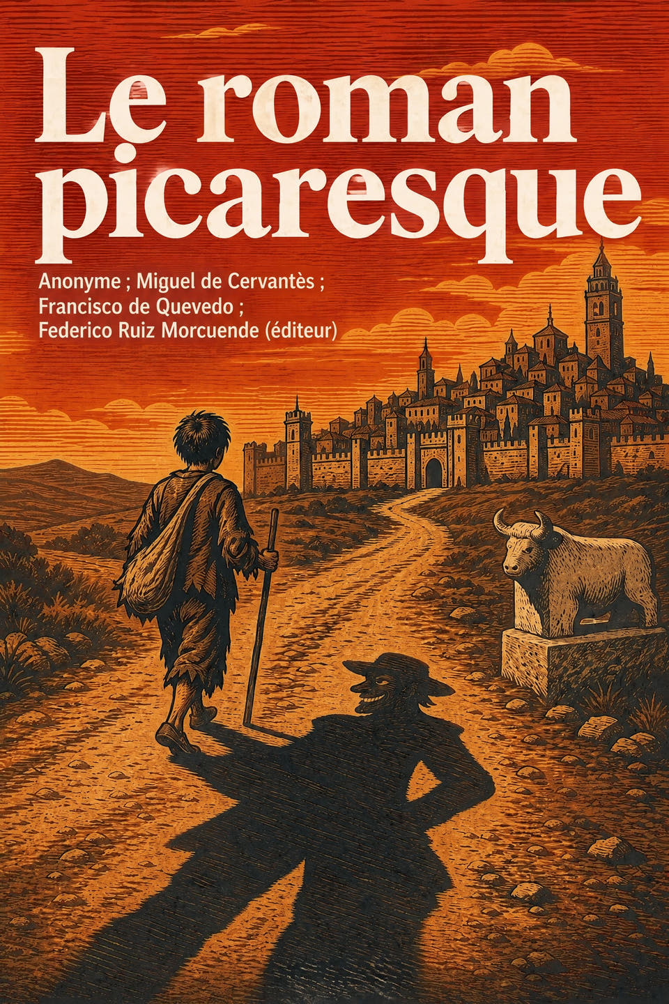 Le roman picaresque by Anonyme ; Miguel de Cervantès ; Francisco de Quevedo ; Federico Ruiz Morcuende (éditeur), the cover