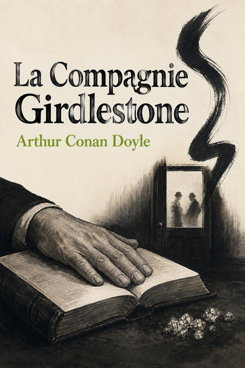 La Compagnie Girdlestone by Arthur Conan Doyle, the cover