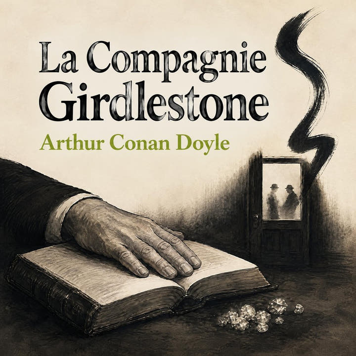 La Compagnie Girdlestone, the audiobook cover