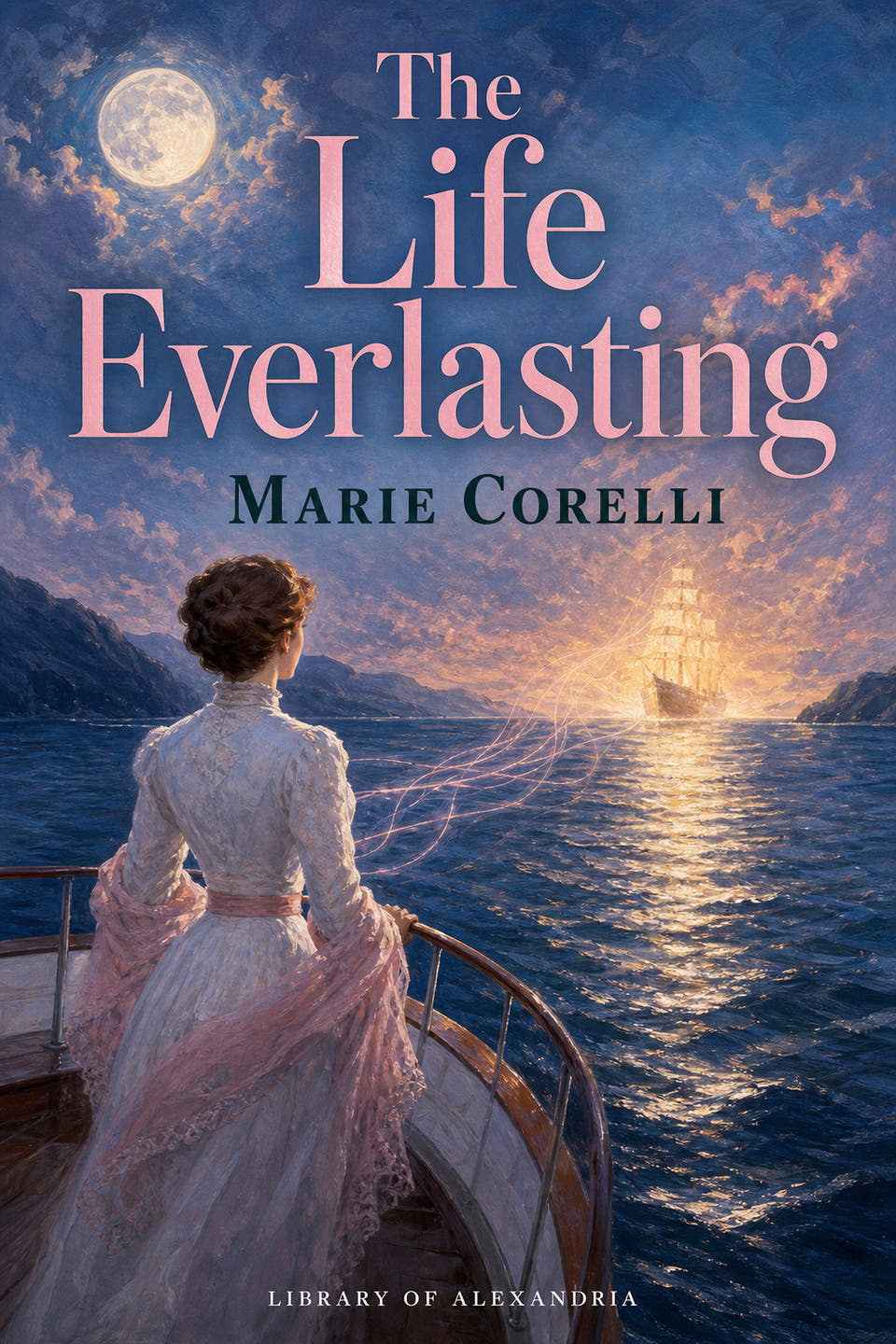 The Life Everlasting by Marie Corelli, the cover