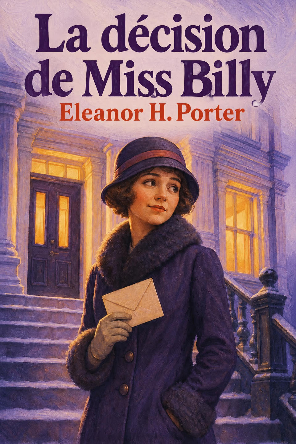La décision de Miss Billy by Eleanor H. Porter, the cover