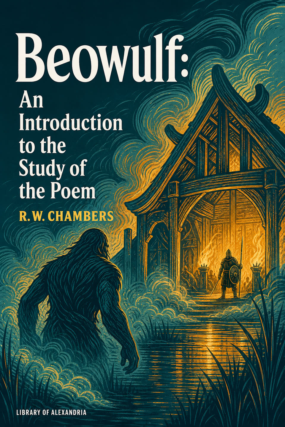 Beowulf: An Introduction to the Study of the Poem by Raymond Wilson Chambers, the cover