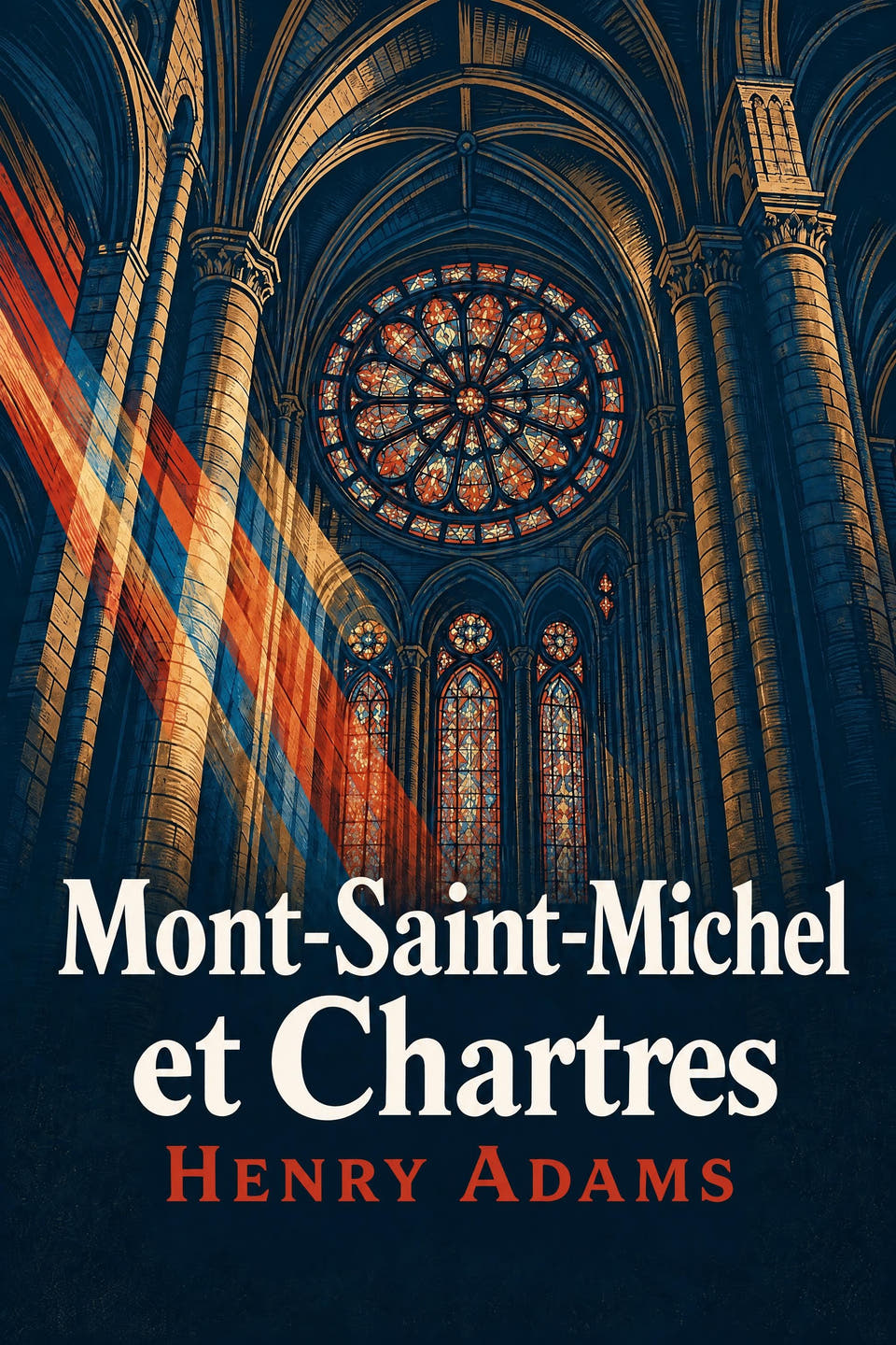 Mont-Saint-Michel et Chartres by Henry Adams, the cover