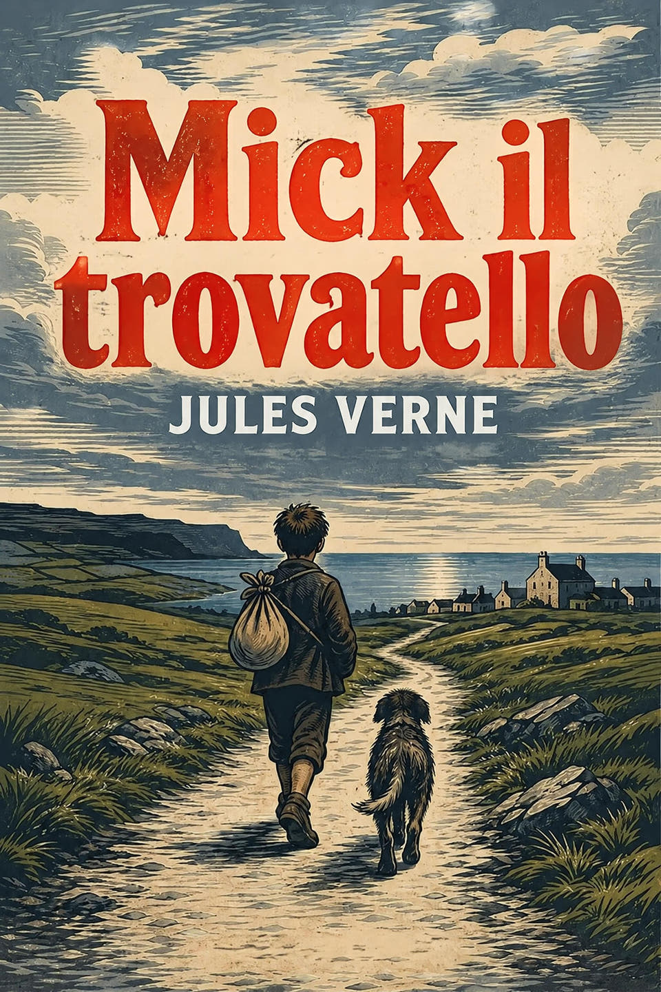 Mick il trovatello by Jules Verne, the cover