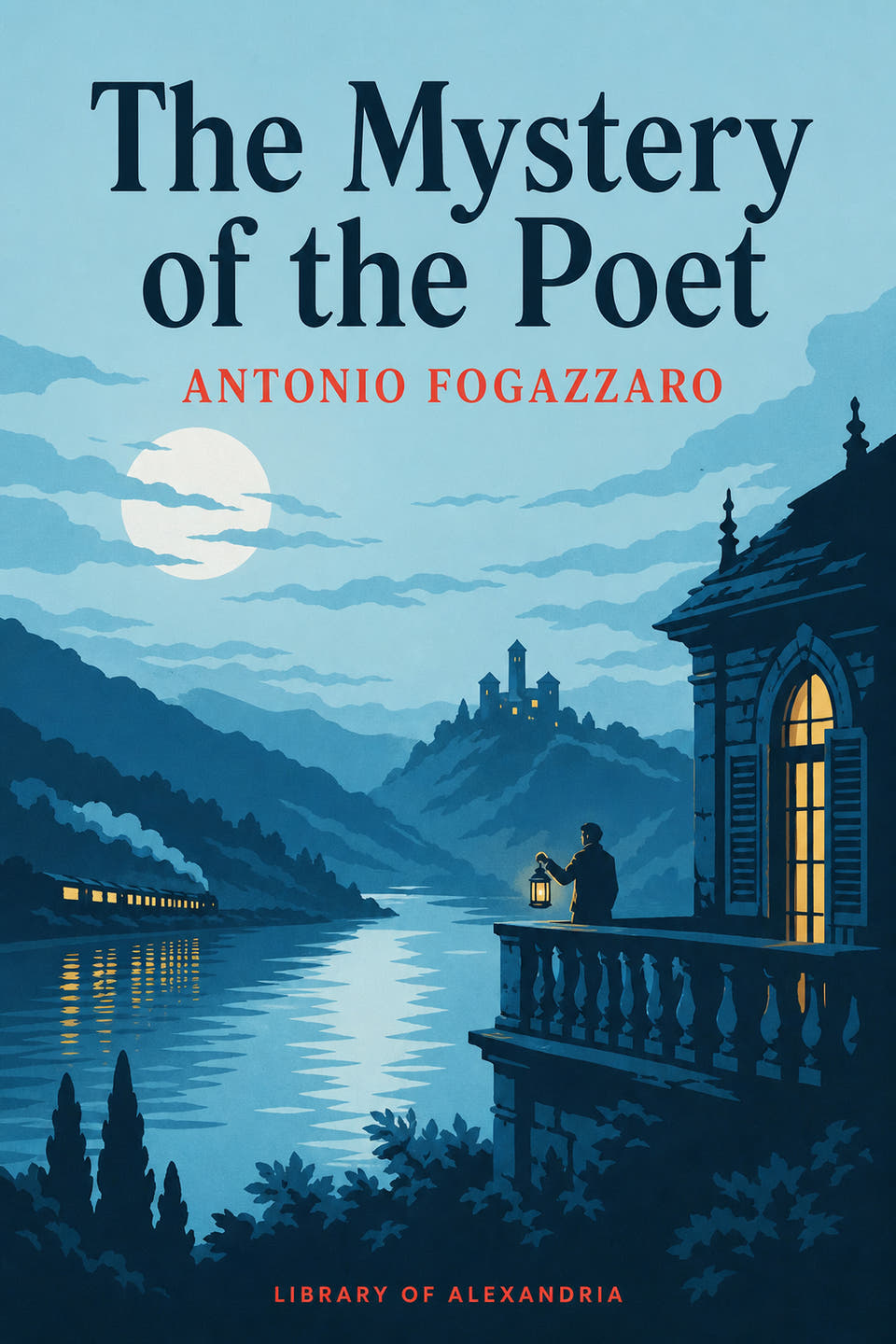 El misterio del poeta by Antonio Fogazzaro, the cover