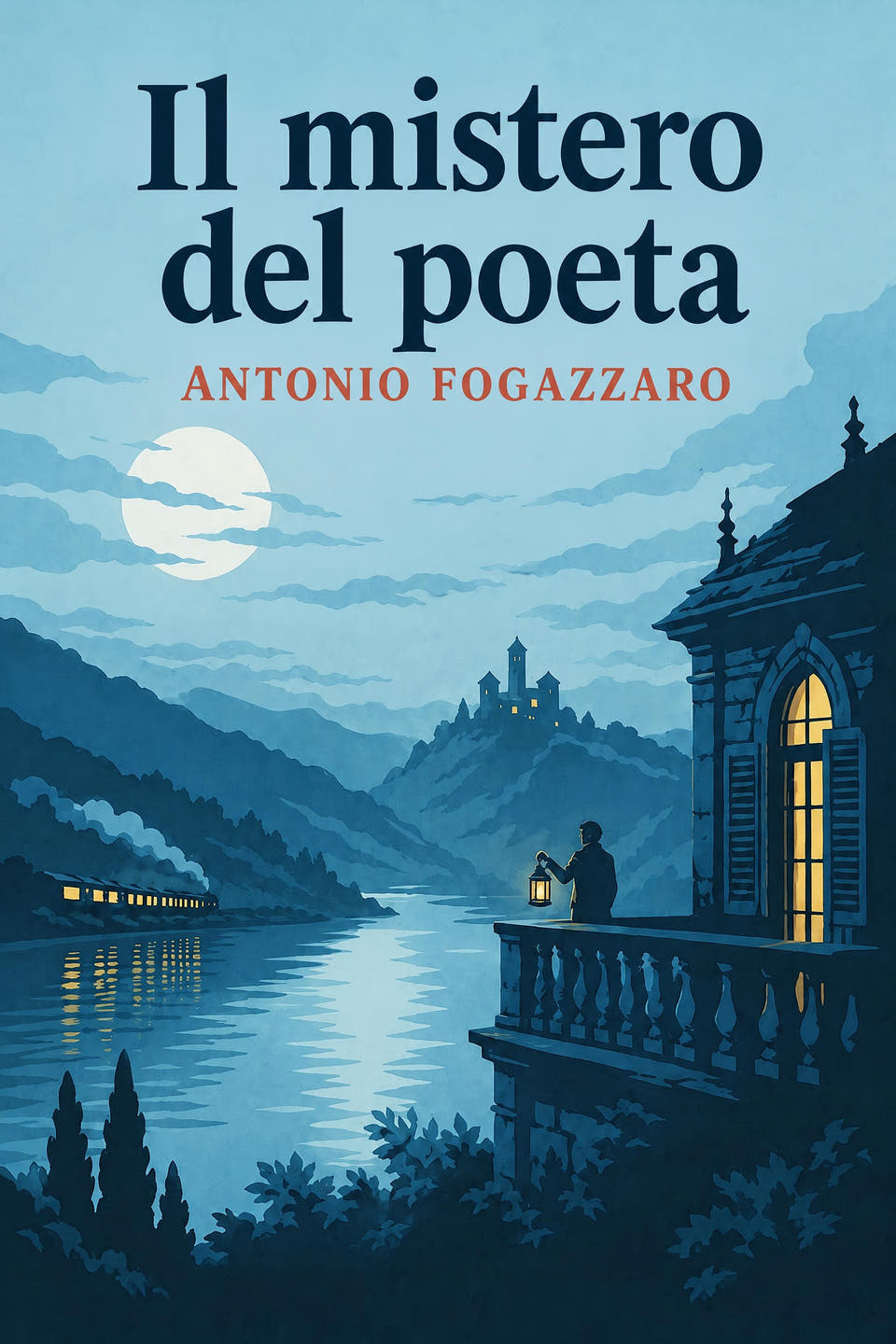 Il mistero del poeta by Antonio Fogazzaro, the cover