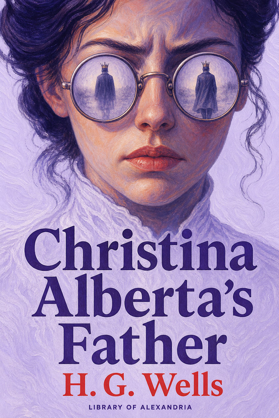 El padre de Christina Alberta by H. G. Wells, the cover