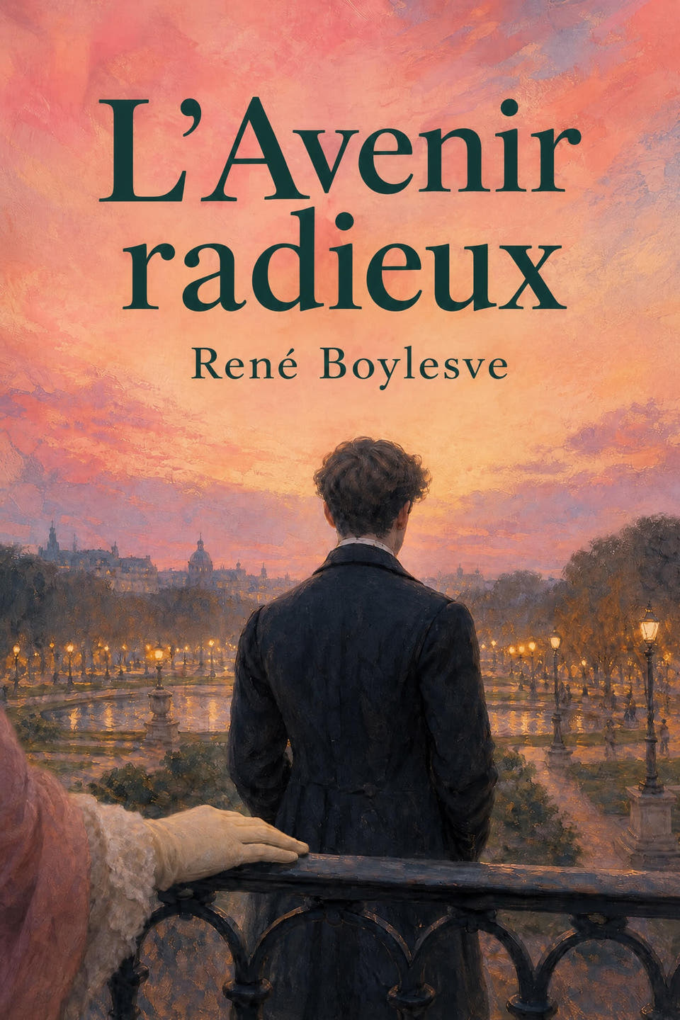L’Avenir radieux by René Boylesve, the cover