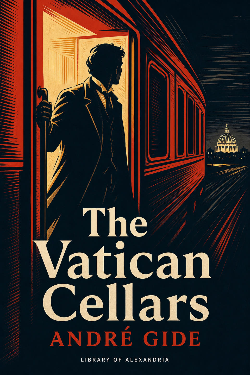 The Vatican Cellars by André Gide, the cover