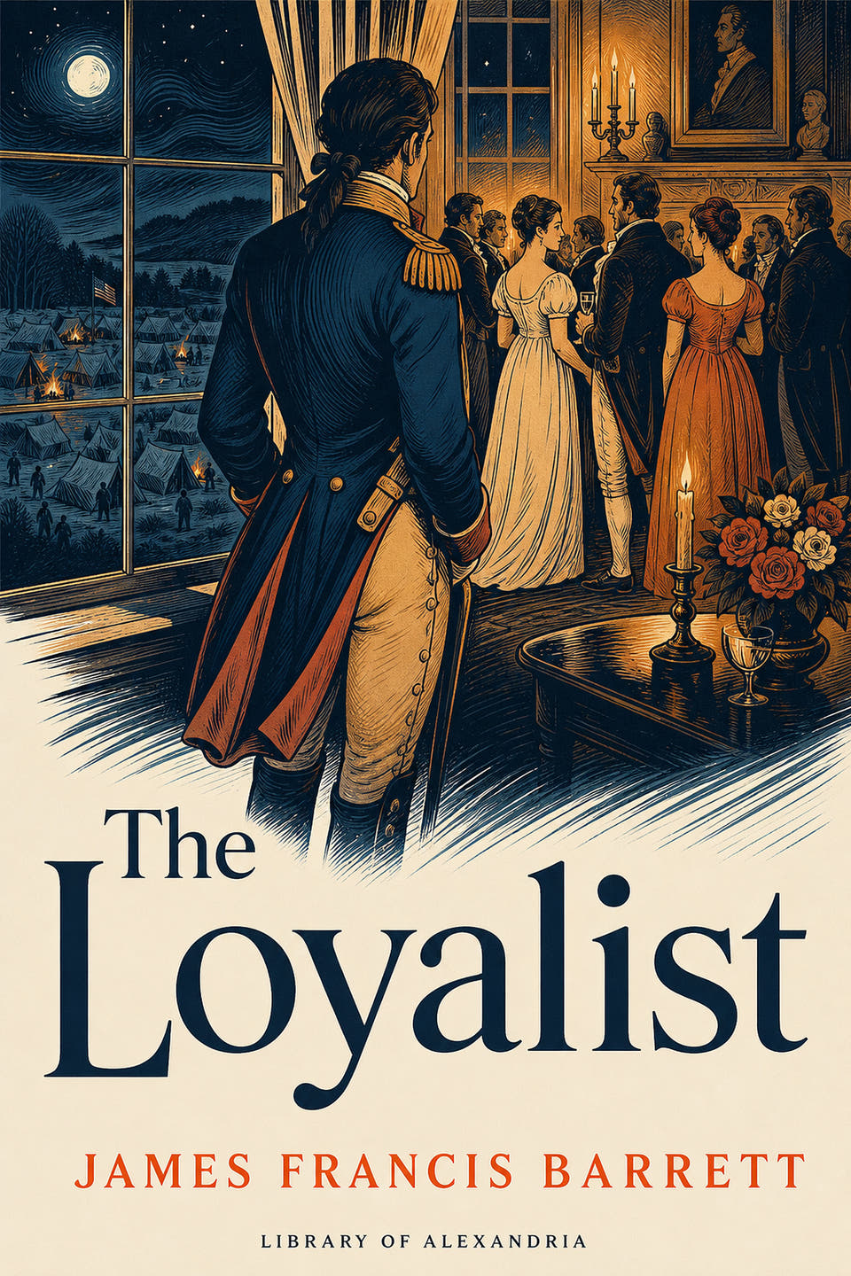 El lealista by James Francis Barrett, the cover
