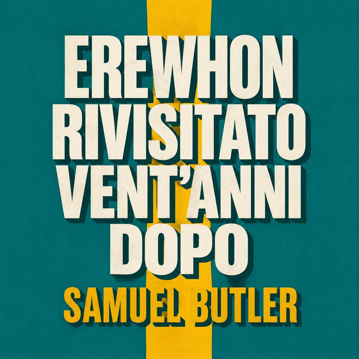 Erewhon rivisitato vent’anni dopo, the audiobook cover
