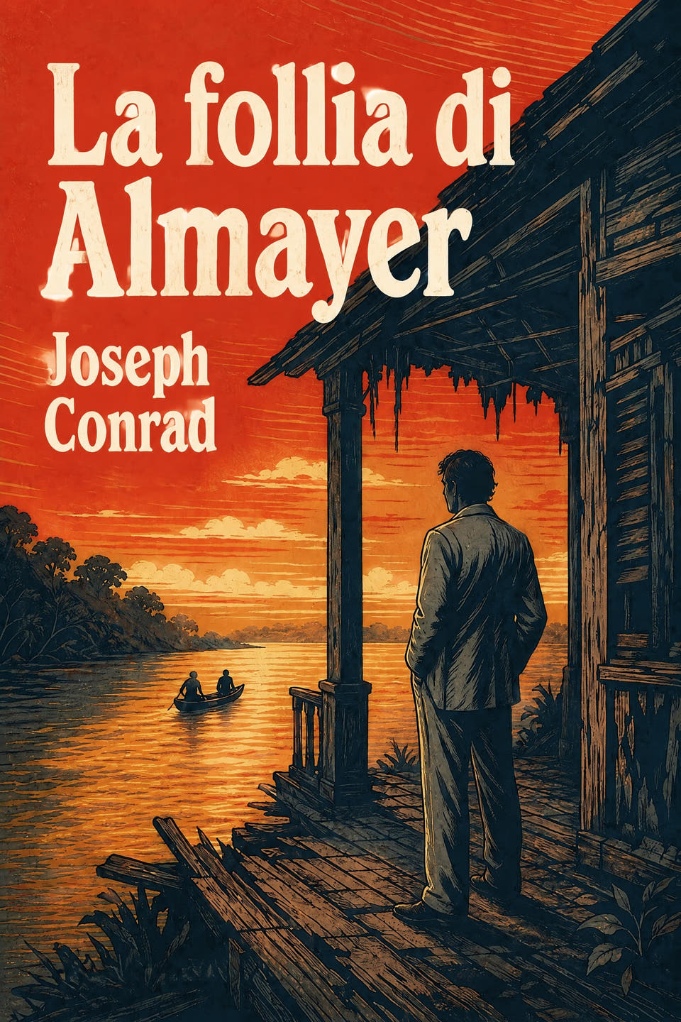 La follia di Almayer by Joseph Conrad, the cover