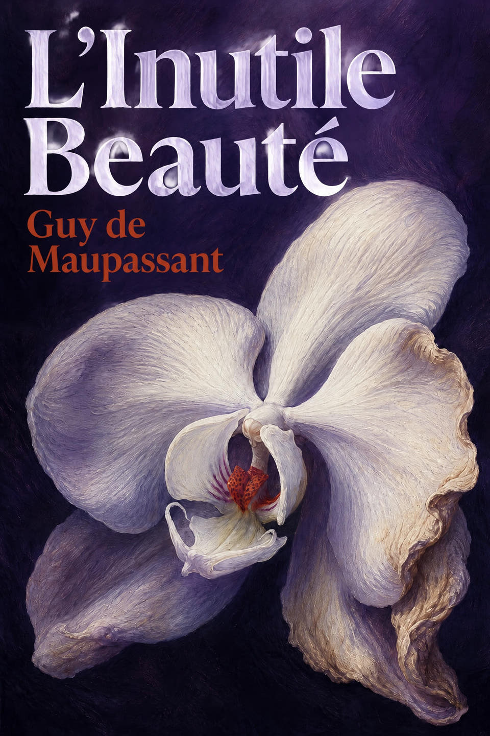 L’Inutile Beauté by Guy de Maupassant, the cover
