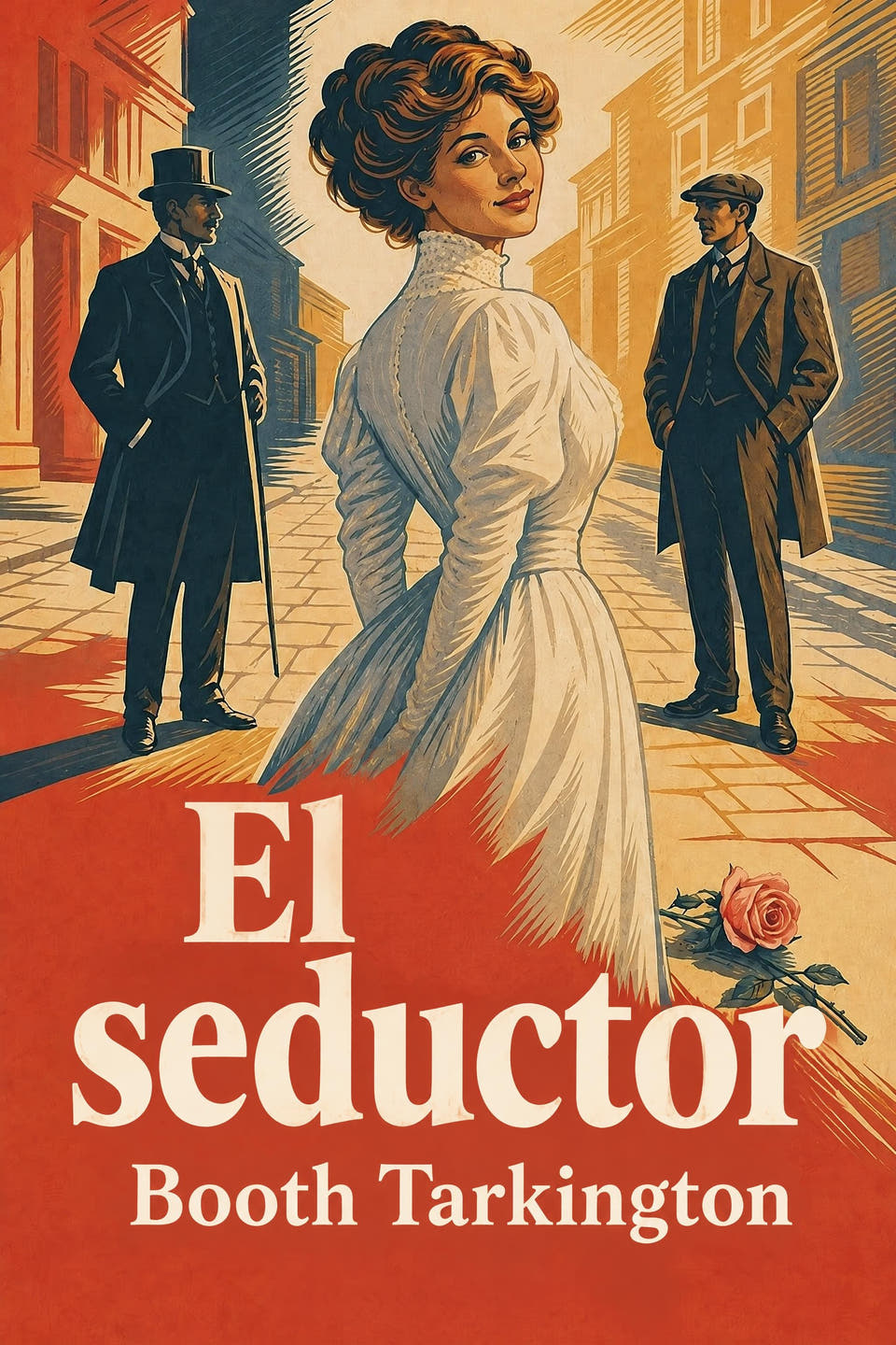 El seductor by Booth Tarkington, the cover