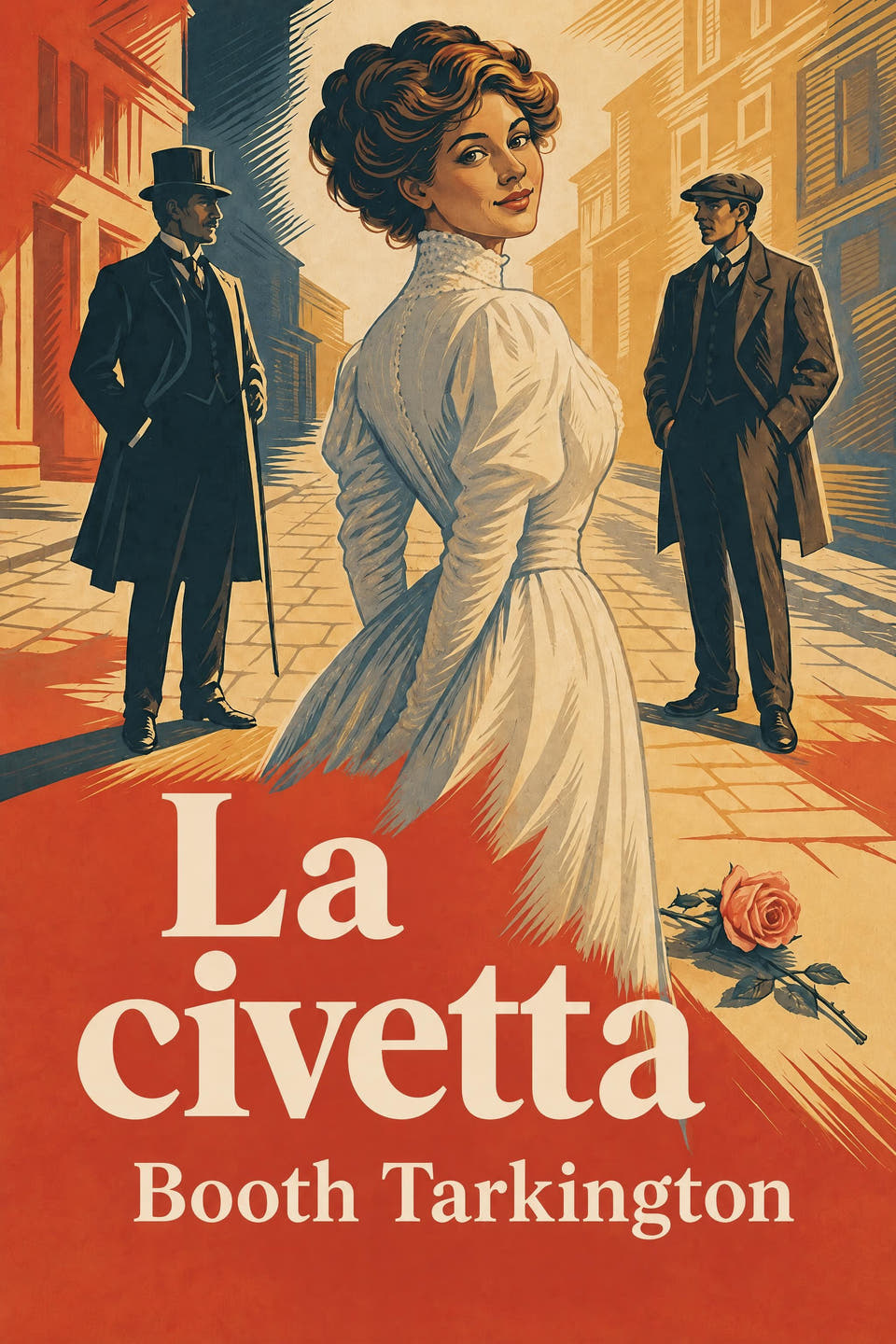 La civetta by Booth Tarkington, the cover