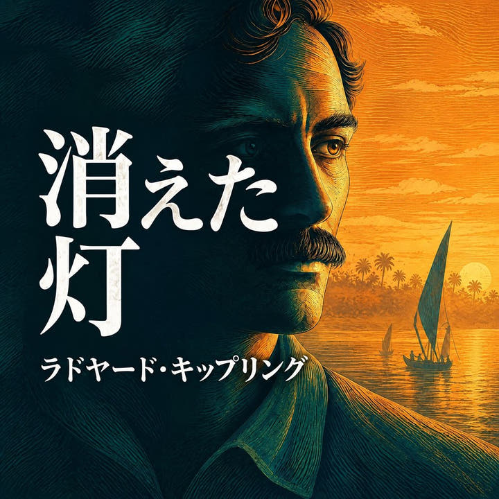 『消えた灯』のオーディオブックの表紙