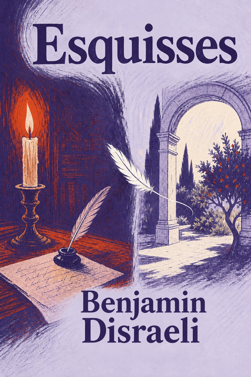Esquisses by Benjamin Disraeli, the cover