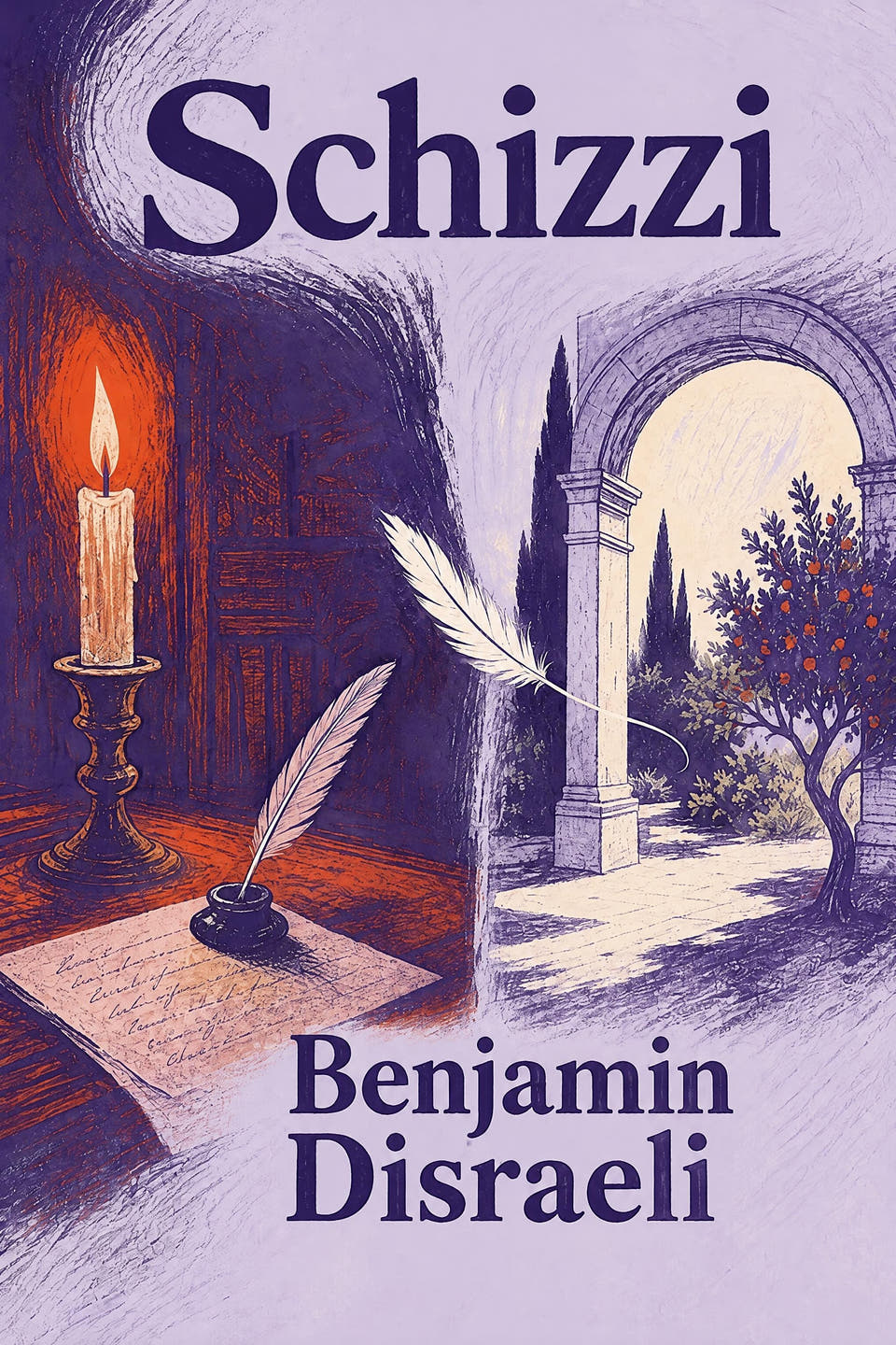Schizzi by Benjamin Disraeli, the cover