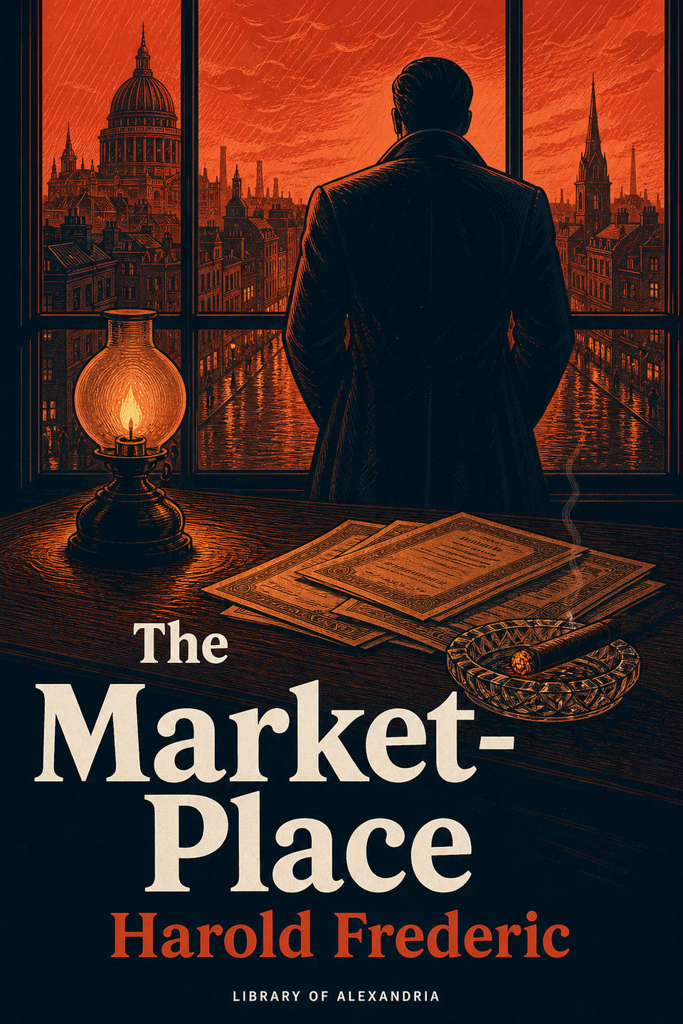 The Market-Place by Harold Frederic, the cover