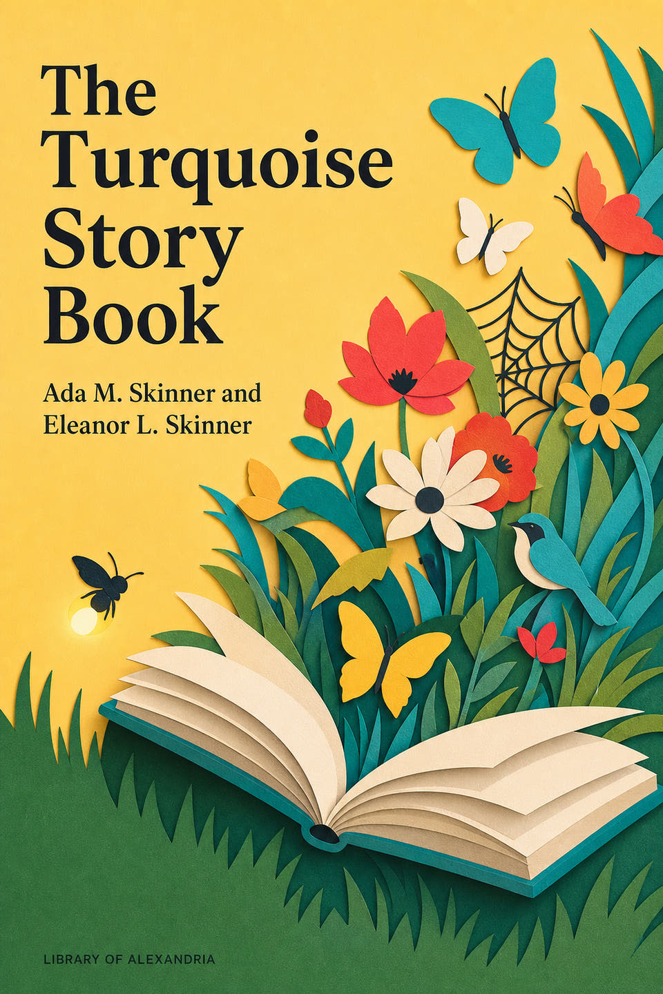 The Turquoise Story Book by Ada M. Skinner; Eleanor L. Skinner, the cover