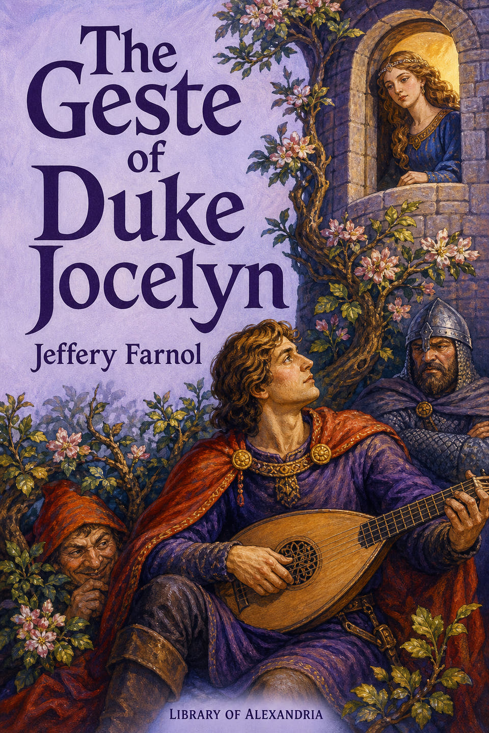 The Geste of Duke Jocelyn by Jeffery Farnol, the cover