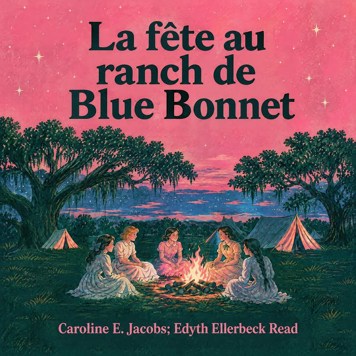 La fête au ranch de Blue Bonnet, the audiobook cover