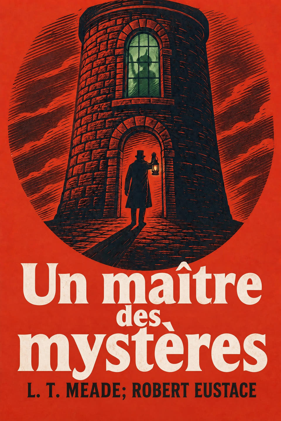 Un maître des mystères by L. T. Meade; Robert Eustace, the cover