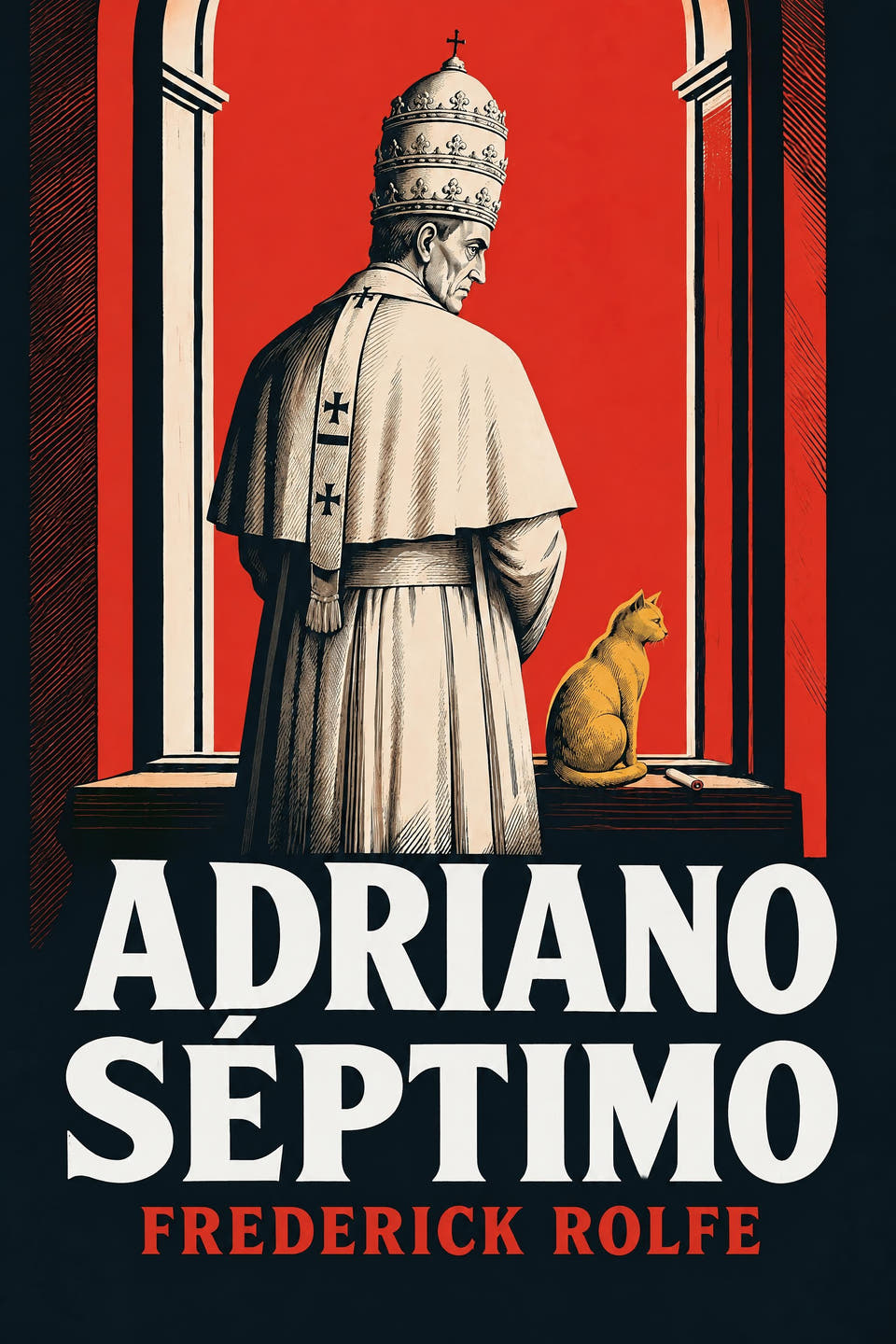 Adriano Séptimo by Frederick Rolfe, the cover