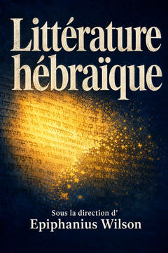 Littérature hébraïque, the cover of this edition