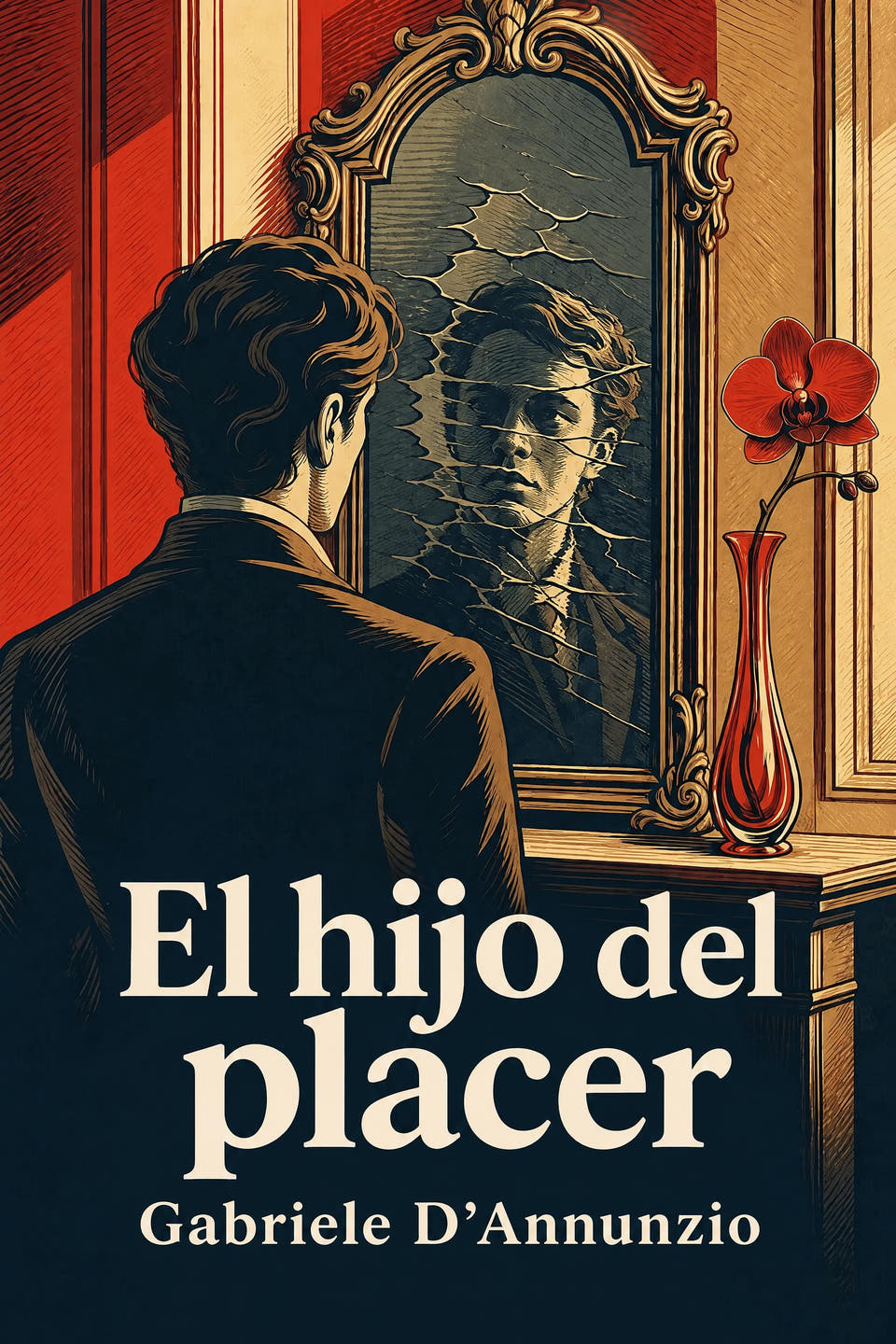El hijo del placer by Gabriele D'Annunzio, the cover