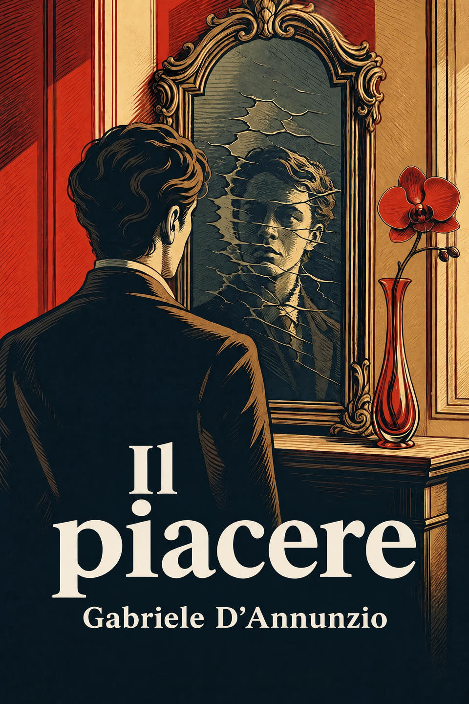 Il piacere by Gabriele D'Annunzio, the cover