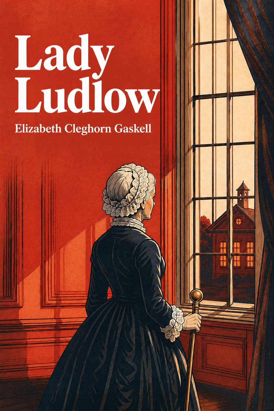 Lady Ludlow by Elizabeth Cleghorn Gaskell, the cover