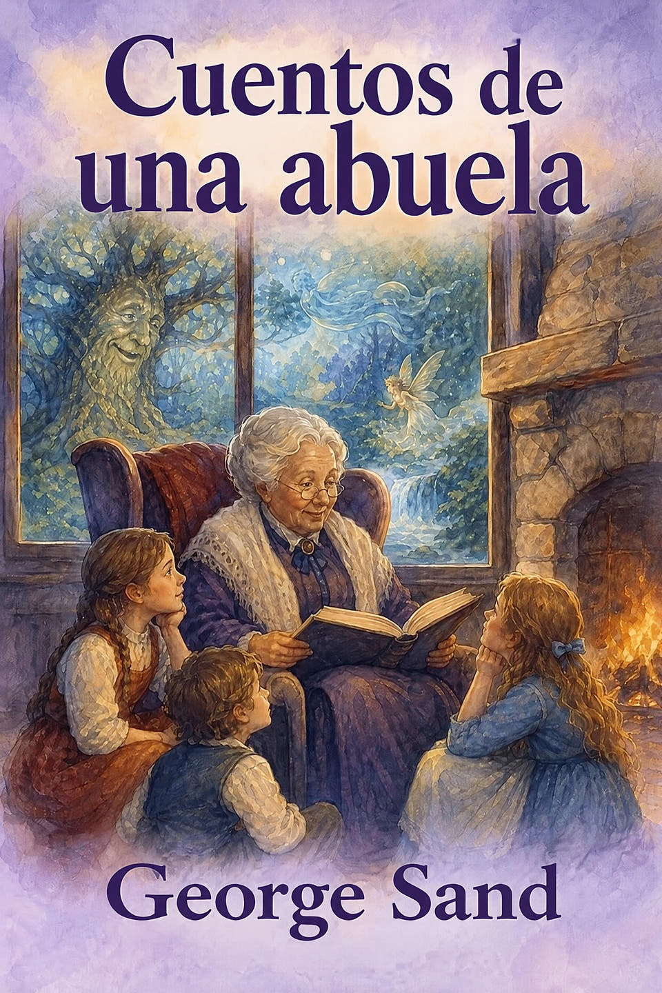 Cuentos de una abuela by George Sand, the cover