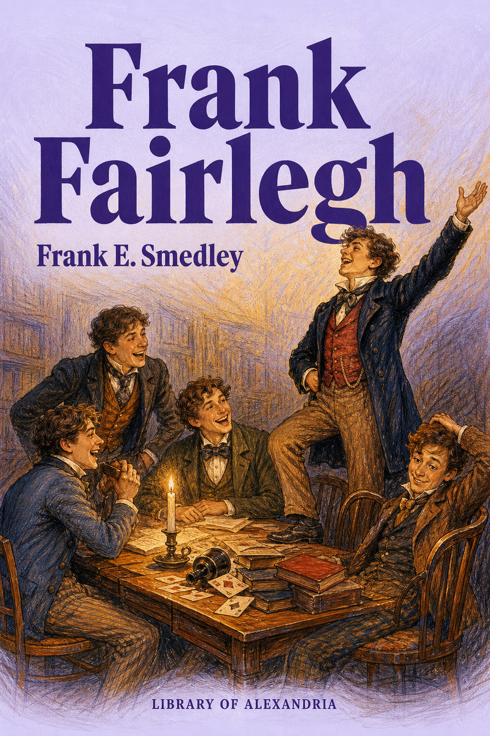 Frank Fairlegh by Frank E. Smedley, the cover