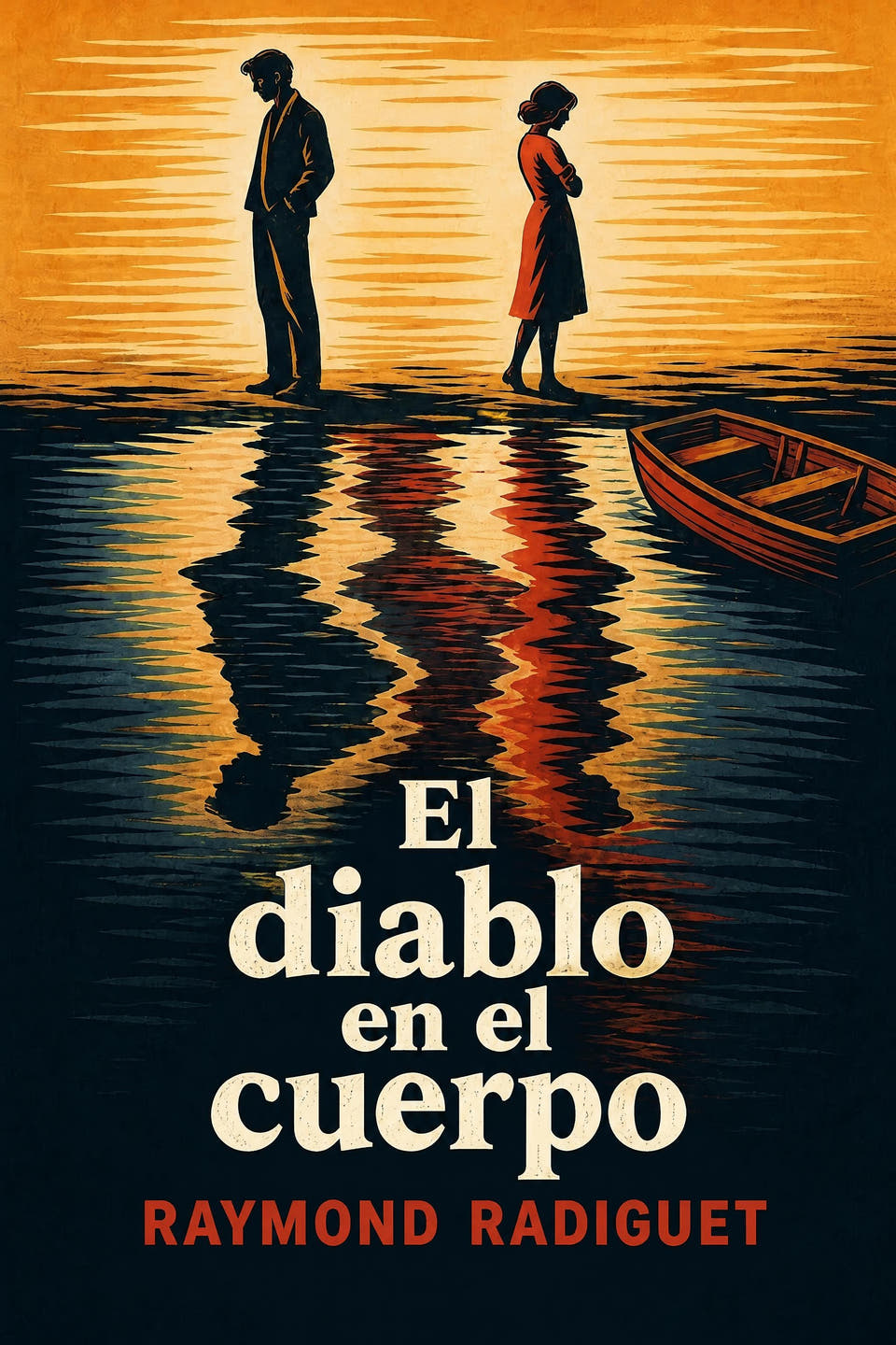 El diablo en el cuerpo by Raymond Radiguet, the cover