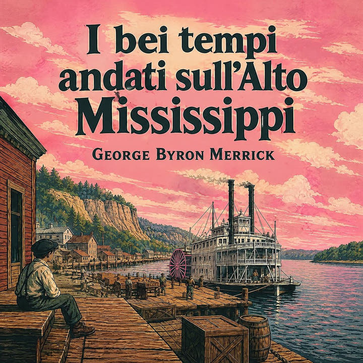 I bei tempi andati sull’Alto Mississippi, the audiobook cover
