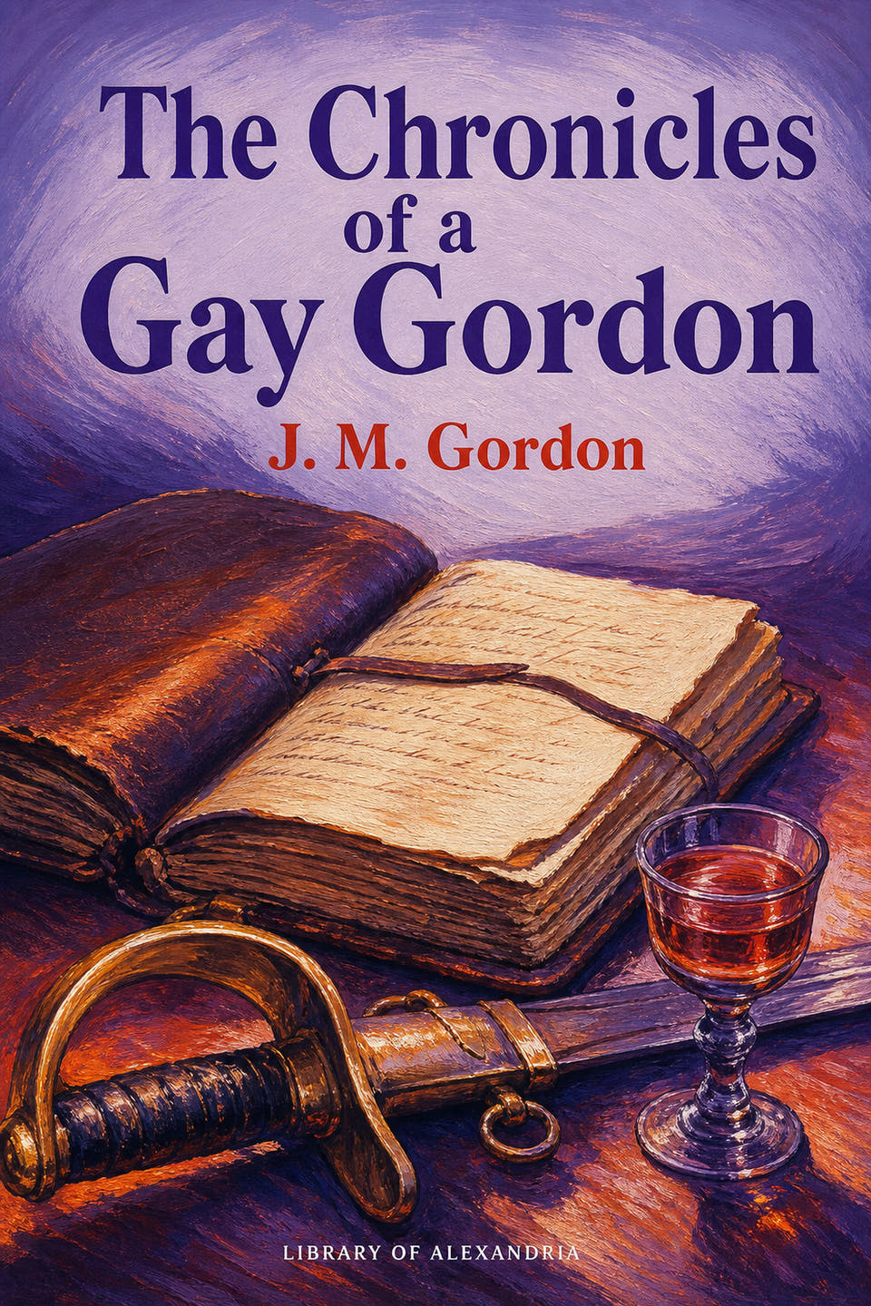 The Chronicles of a Gay Gordon by J. M. Gordon, the cover