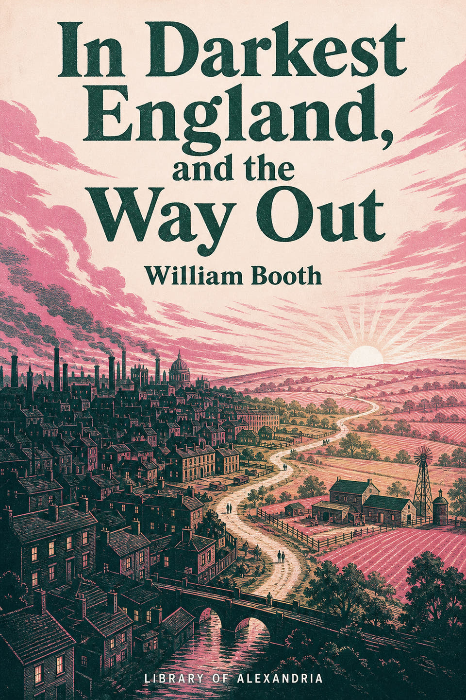 In Darkest England, and the Way Out by William Booth, the cover